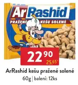 Qanto ArRashid kešu pražené solené nabídka