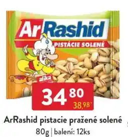 Qanto ArRashid pistacie pražené solené nabídka