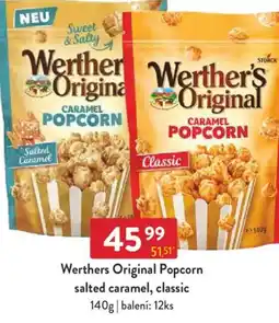 Qanto Werthers Original Popcorn salted caramel, classic nabídka