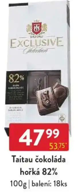 Qanto Taitau čokoláda hořká 82% nabídka