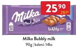 Qanto Milka Bubbly milk nabídka