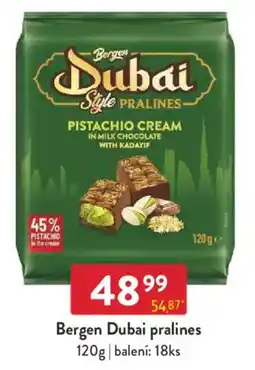 Qanto Bergen Dubai pralines nabídka