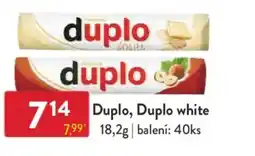 Qanto Duplo, Duplo white nabídka