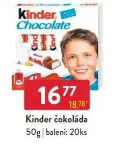 Qanto Kinder čokoláda nabídka