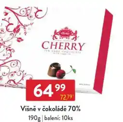 Qanto Višně v čokoládě 70% nabídka