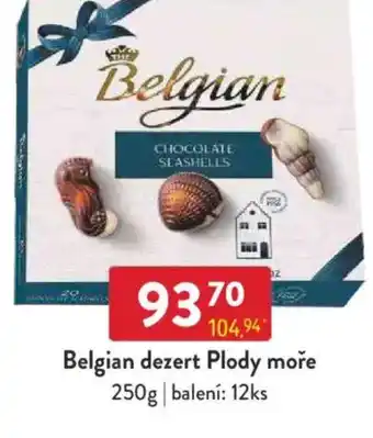 Qanto Belgian dezert Plody moře nabídka