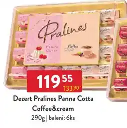 Qanto Dezert Pralines Panna Cotta Coffee&cream nabídka