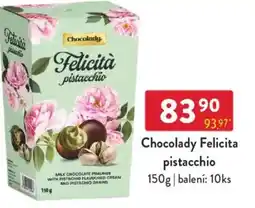 Qanto Chocolady Felicita pistacchio nabídka