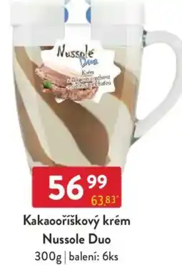 Qanto Kakaooříškový krém Nussole Duo nabídka