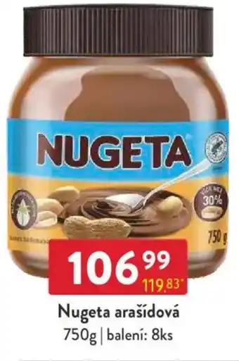 Qanto Nugeta arašídová nabídka