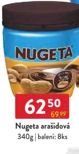 Qanto Nugeta arašídová nabídka