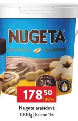 Qanto Nugeta arašídová nabídka