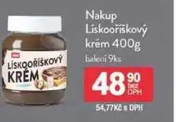 Qanto Nakup Lískooříškový krém nabídka
