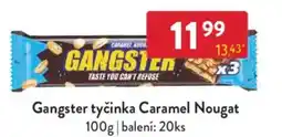 Qanto Gangster tyčinka Caramel Nougat nabídka