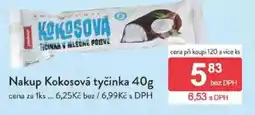 Qanto Nakup Kokosová tyčinka nabídka