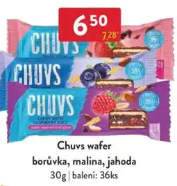 Qanto Chuvs wafer borůvka, malina, jahoda nabídka