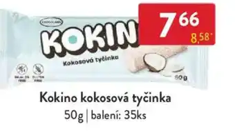 Qanto Kokino kokosová tyčinka nabídka