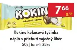 Qanto Kokino kokosová tyčinka náplň s příchutí vaječný likér nabídka