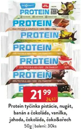 Qanto Protein tyčinka pistácie, nugát, banán a čokoláda, vanilka, jahoda, čokoláda, čoko&ořech nabídka
