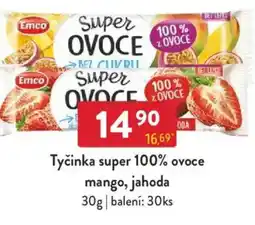 Qanto Tyčinka super 100% ovoce mango, jahoda nabídka