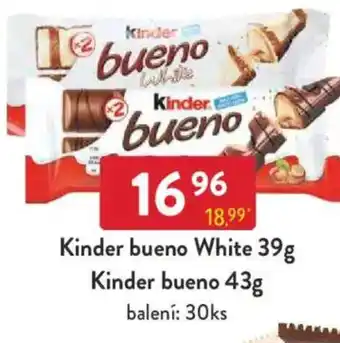 Qanto Kinder bueno White Kinder bueno nabídka