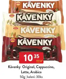 Qanto Kávenky Original, Cappuccino, Latte, Arabica nabídka