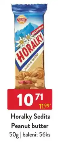Qanto Horalky Sedita Peanut butter nabídka