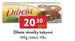 Qanto Dibeta věnečky kakaové nabídka