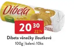 Qanto Dibeta věnečky žloutkové nabídka