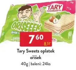 Qanto Tary Sweets oplatek oříšek nabídka