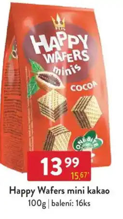 Qanto Happy Wafers mini kakao nabídka