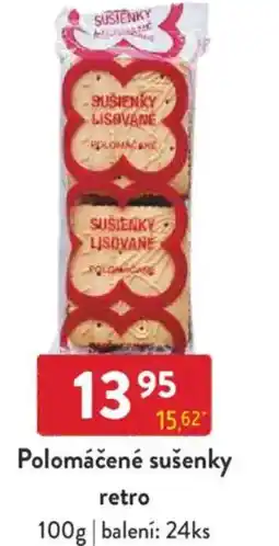 Qanto Polomáčené sušenky retro nabídka