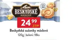 Qanto Beskydské sušenky máslové nabídka