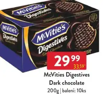 Qanto McVities Digestives Dark chocolate nabídka