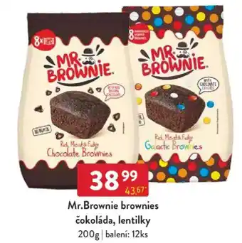 Qanto Mr.Brownie brownies čokoláda, lentilky nabídka