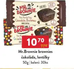 Qanto Mr.Brownie brownies čokoláda, lentilky nabídka