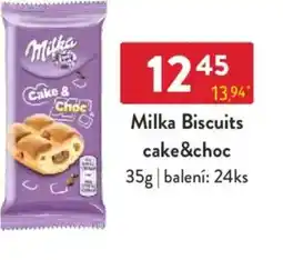 Qanto Milka Biscuits cake&choc nabídka