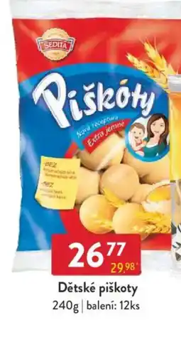 Qanto Dětské piškoty nabídka