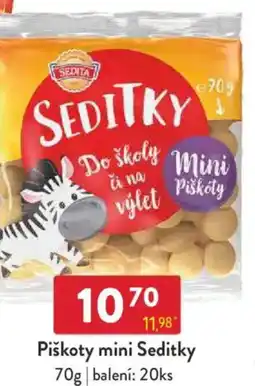 Qanto Piškoty mini Seditky nabídka