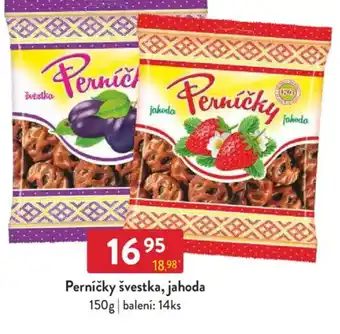Qanto Perníčky švestka, jahoda nabídka