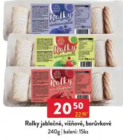 Qanto Rolky jablečné, višňové, borůvkové nabídka