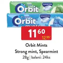 Qanto Orbit Mints Strong mint, Spearmint nabídka