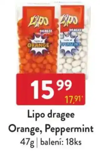 Qanto Lipo dragee Orange, Peppermint nabídka
