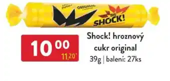 Qanto Shock! hroznový cukr original nabídka