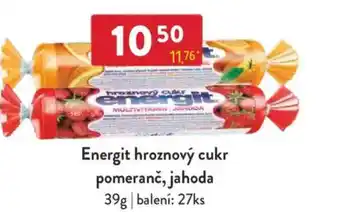 Qanto Energit hroznový cukr pomeranč, jahoda nabídka