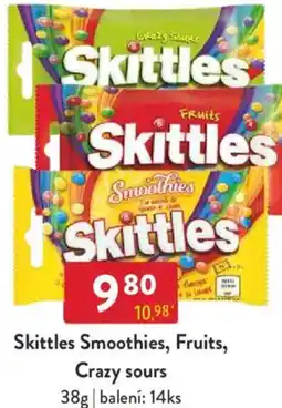 Qanto Skittles Smoothies, Fruits, Crazy sours nabídka