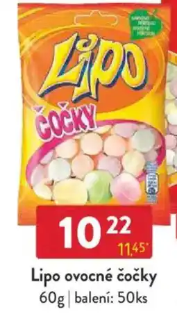 Qanto Lipo ovocné čočky nabídka