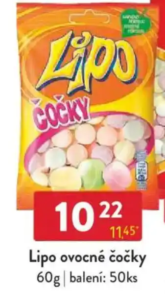 Qanto Lipo ovocné čočky nabídka