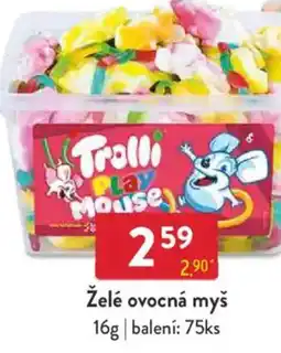 Qanto Želé ovocná myš nabídka