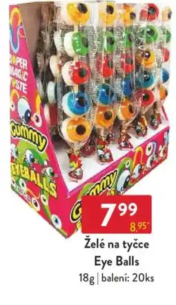 Qanto Želé na tyčce Eye Balls nabídka